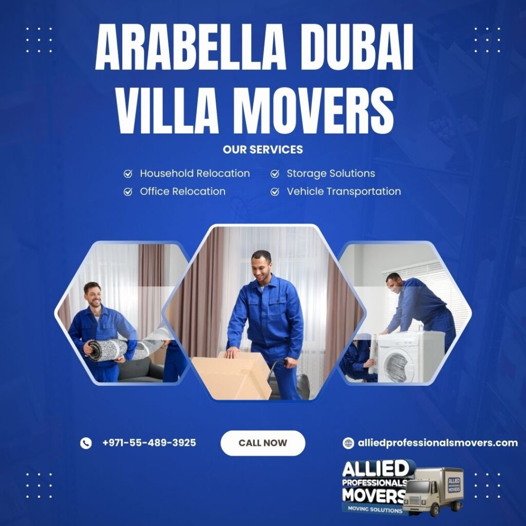 Arabella Dubai Villa Movers