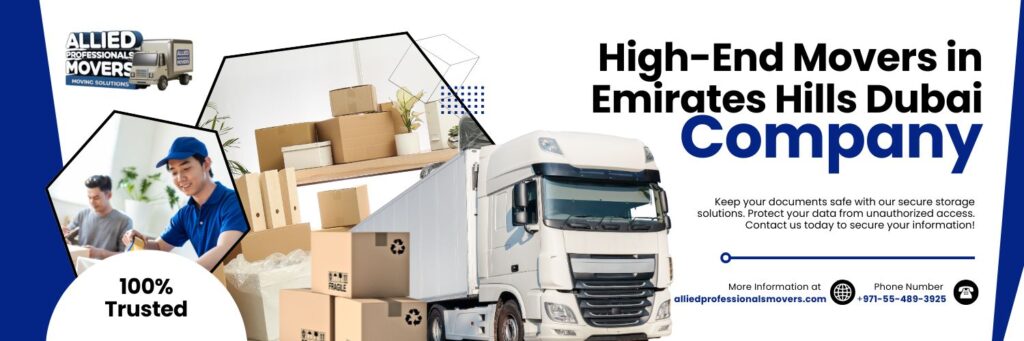 High-End Movers in Emirates Hills Dubai