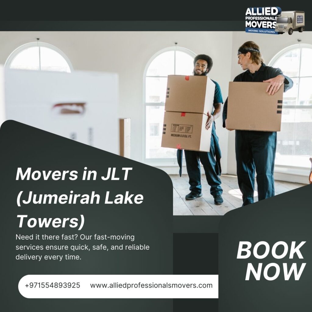 Movers in JLT (Jumeirah Lake Towers)