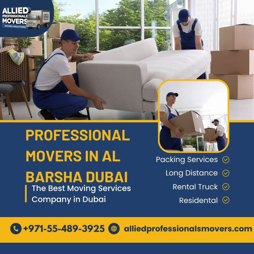 Professional Movers in Al Barsha Dubai