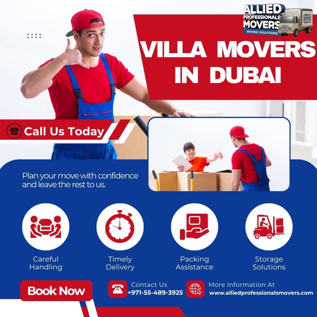 Villa Movers in Dubai