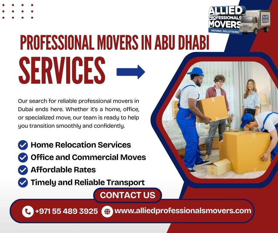 Professional Movers in Abu Dhabi