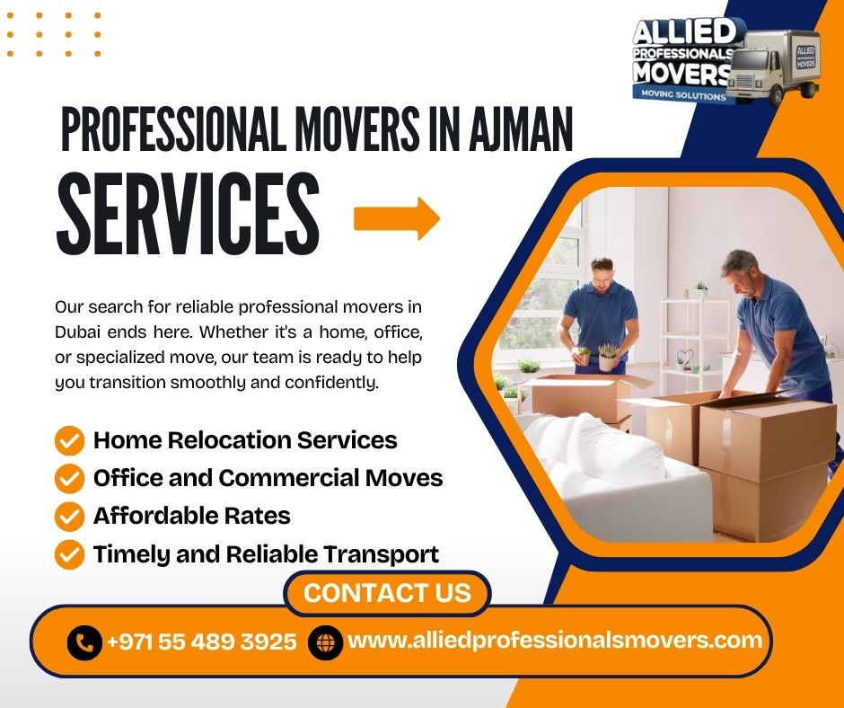 Professional Movers in Ajman