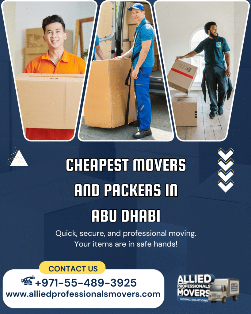 Cheapest Movers and Packers in Abu Dhabi