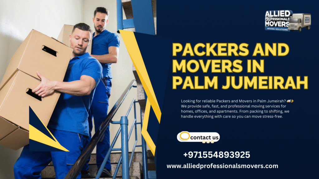 Packers and Movers in Palm Jumeirah