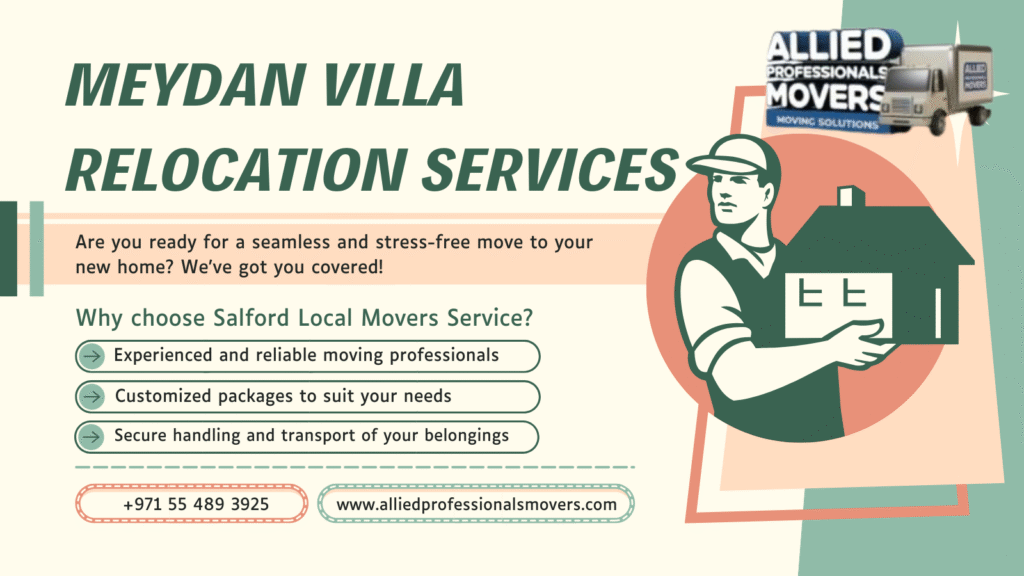 Meydan Villa Relocation Services