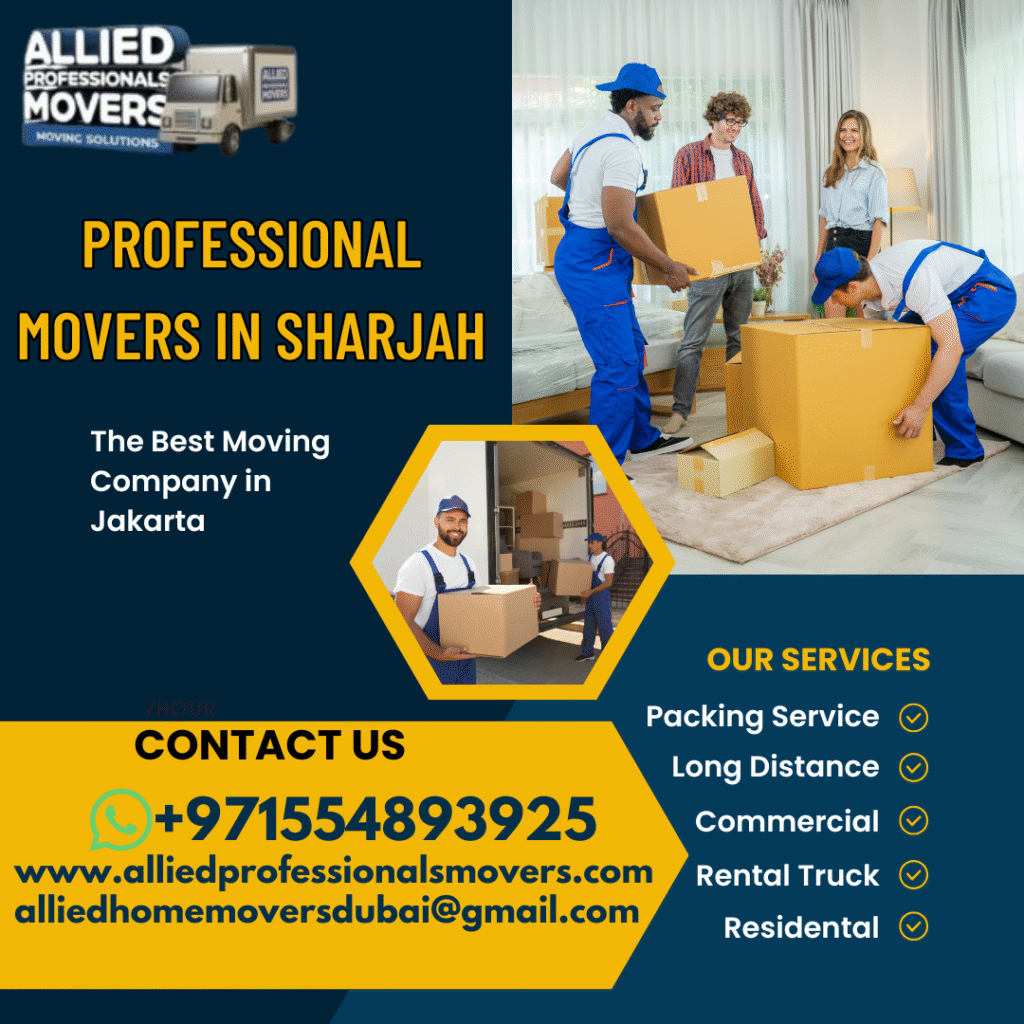 Professional Movers in Sharjah |0554893925