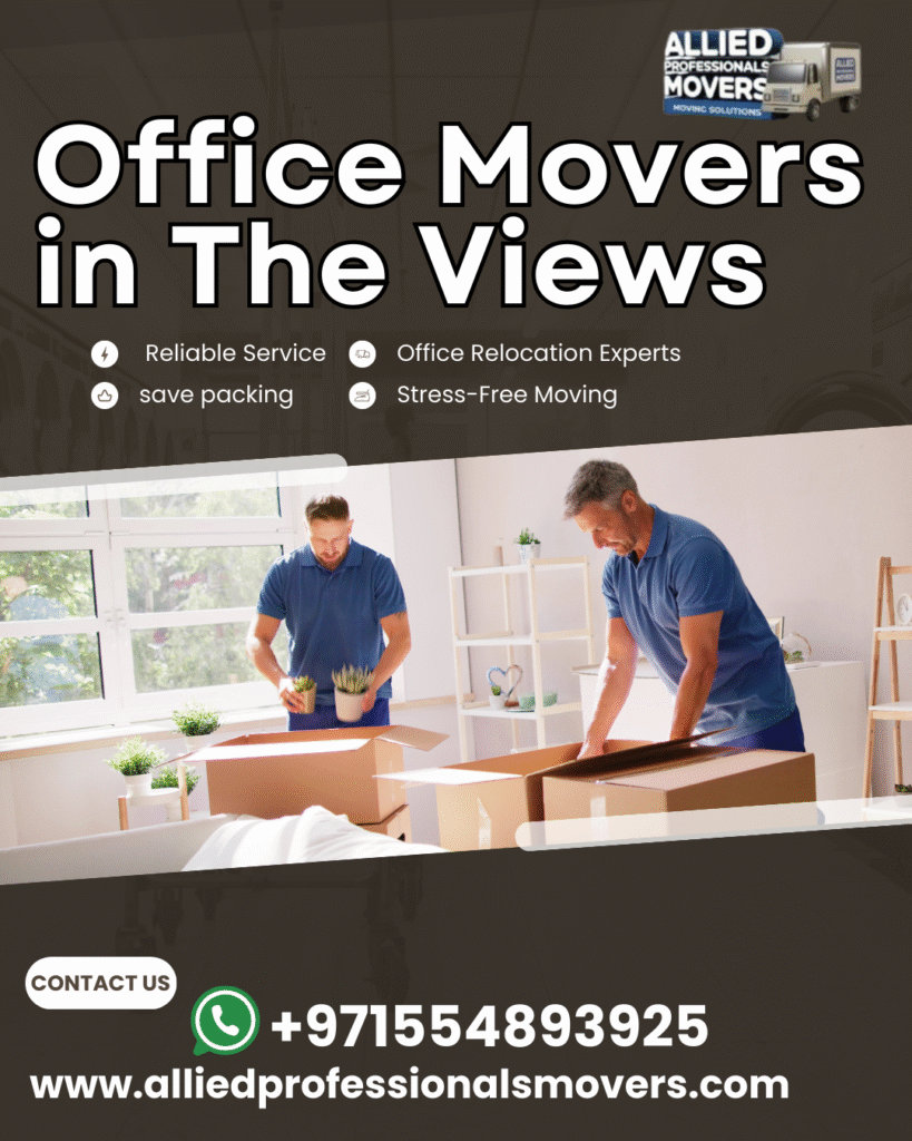 Office movers in The Views