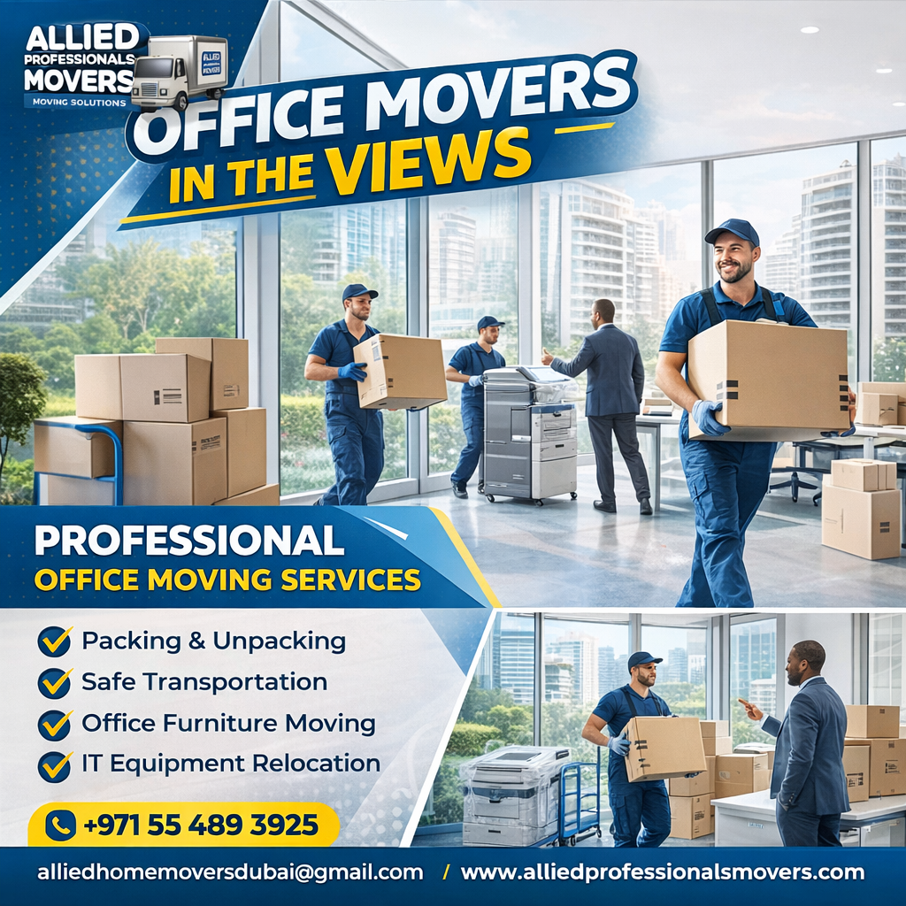Office movers in The Views