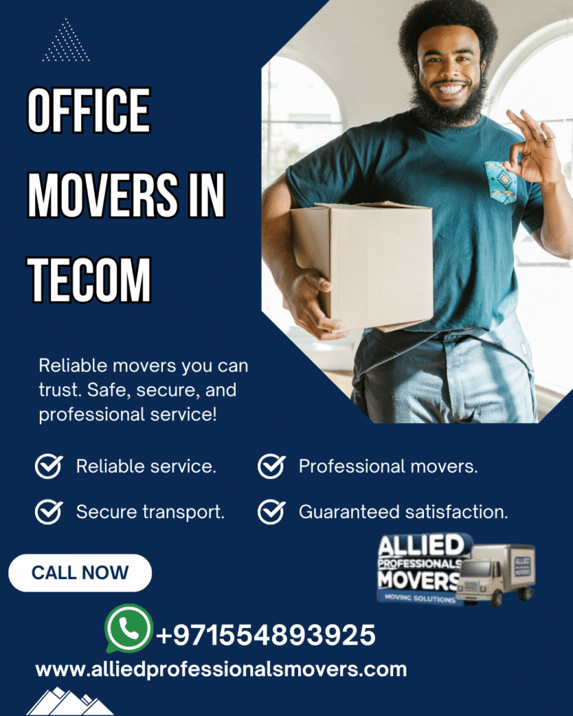 Office Movers in Tecom