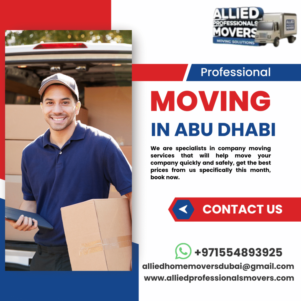 Professional Movers in Abu Dhabi |0554893925
