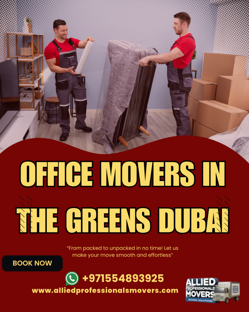 Office Movers in The Greens Dubai