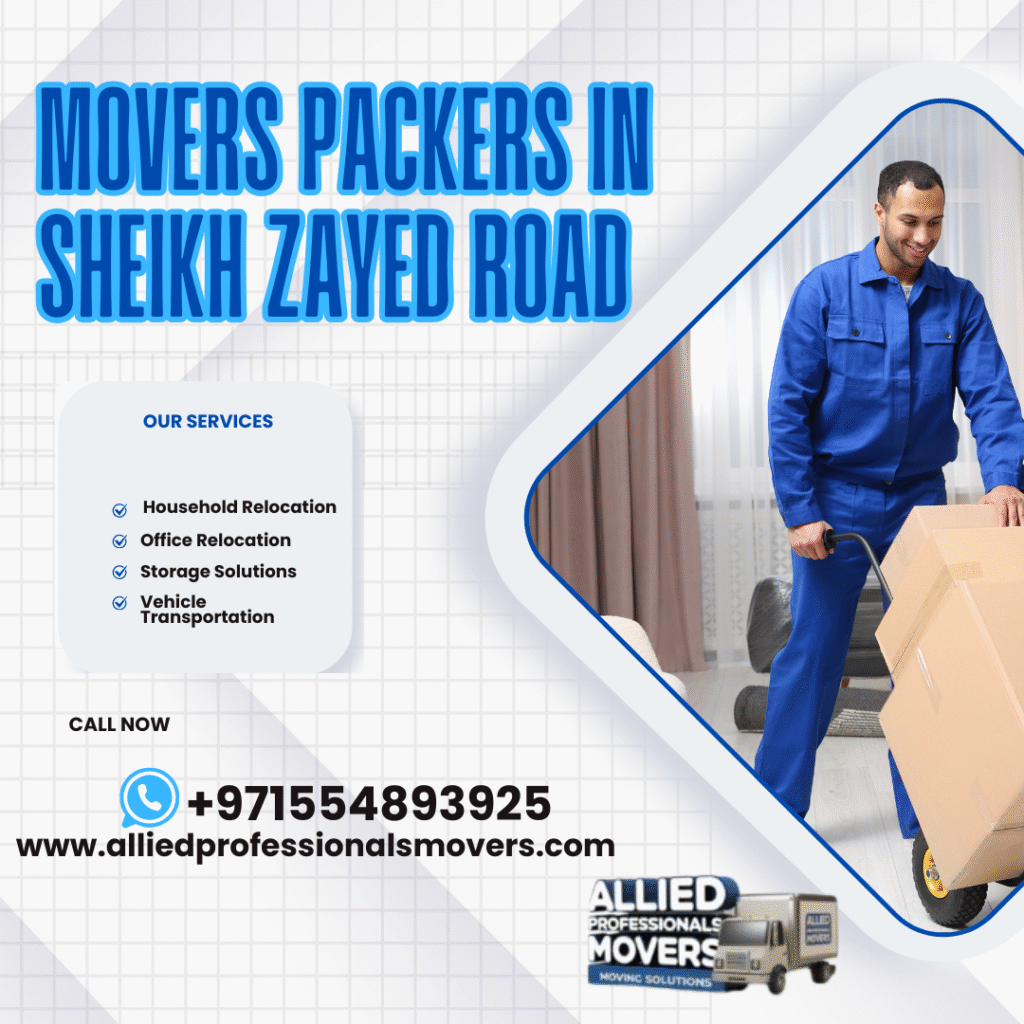 Movers Packers in Sheikh Zayed Road