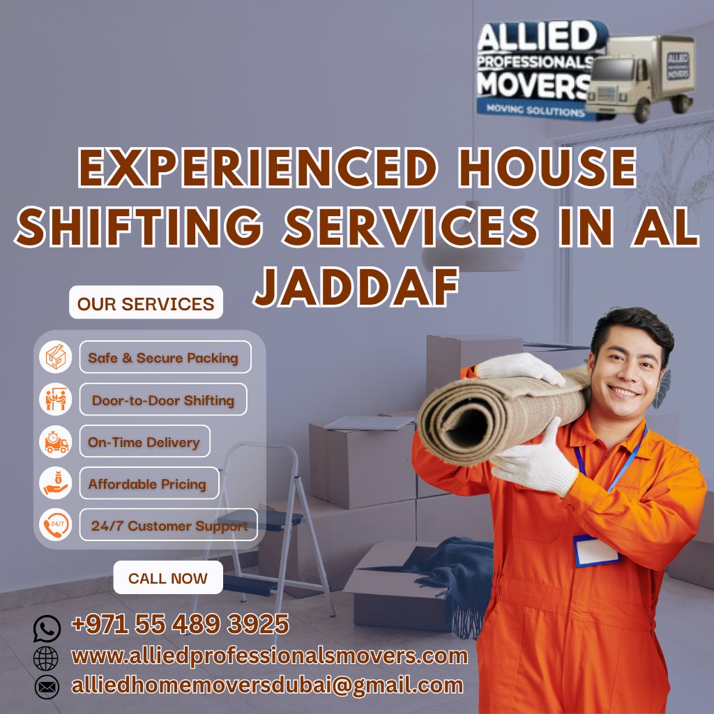 Experienced House Shifting Services in Al Jaddaf |0554893925