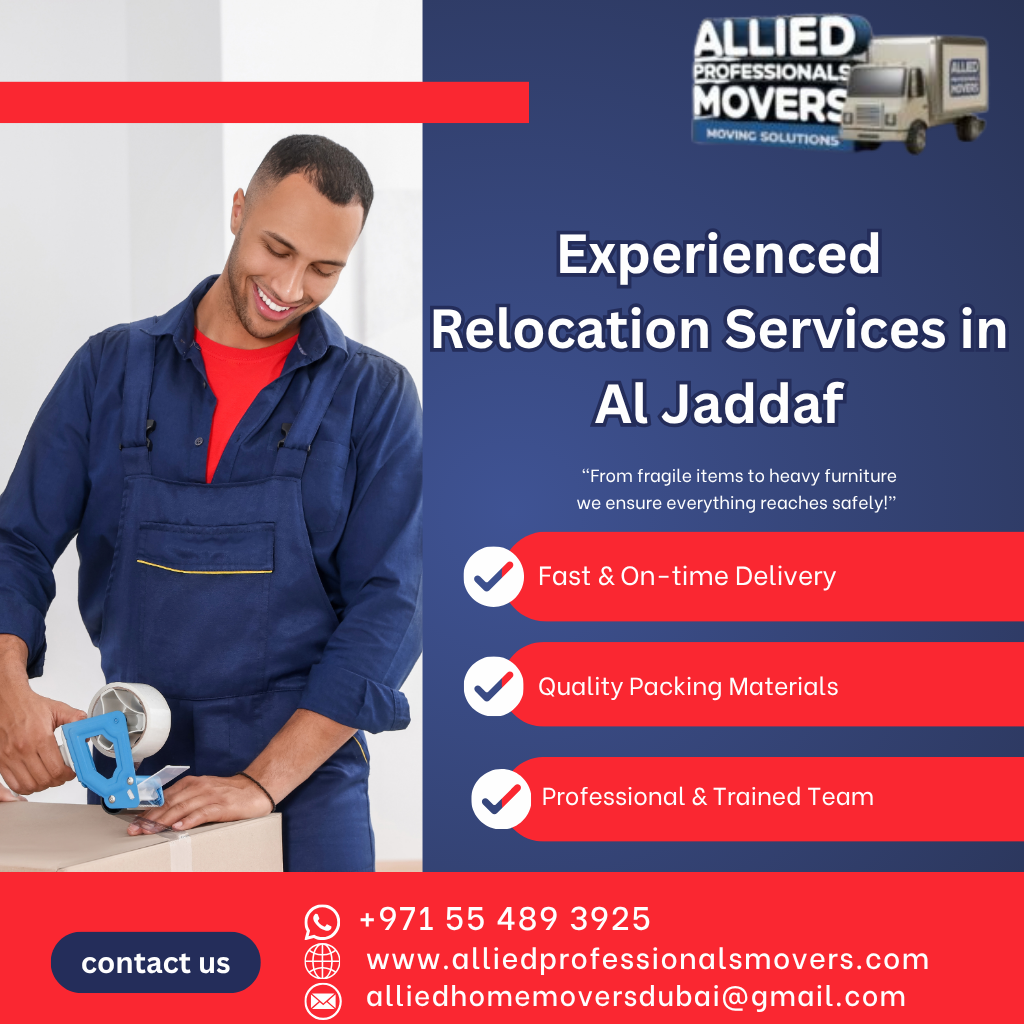 Experienced Relocation Services in Al Jaddaf |0554893925