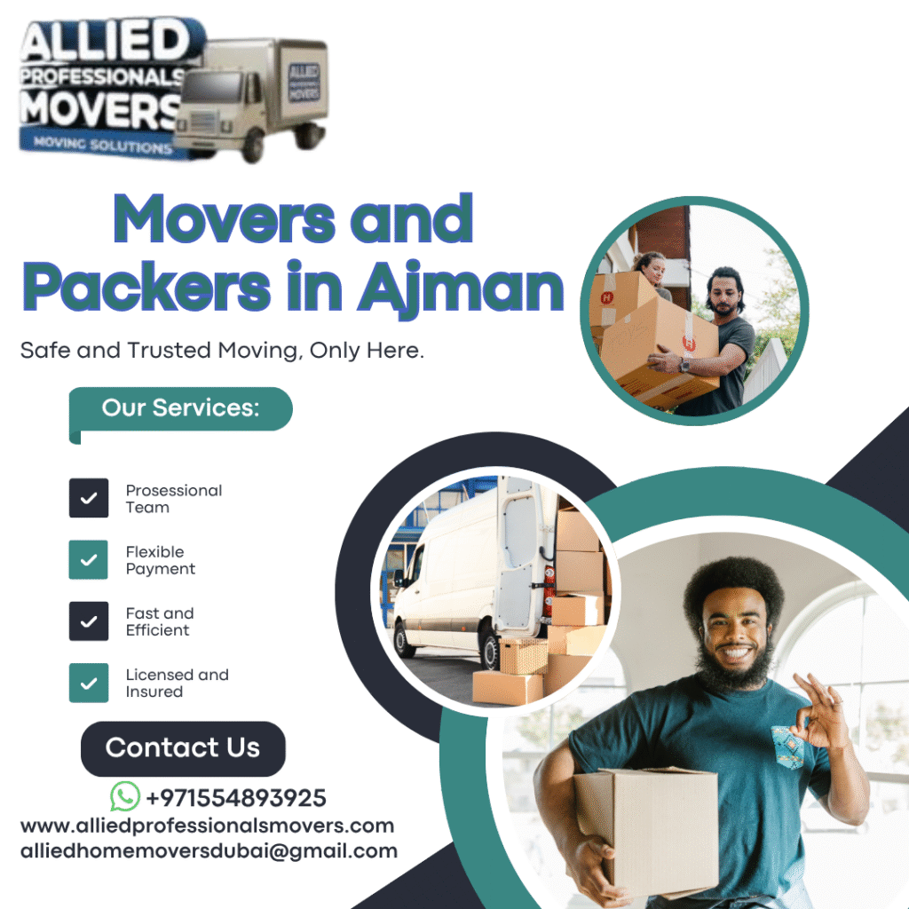 Movers and Packers in Ajman |0554893925