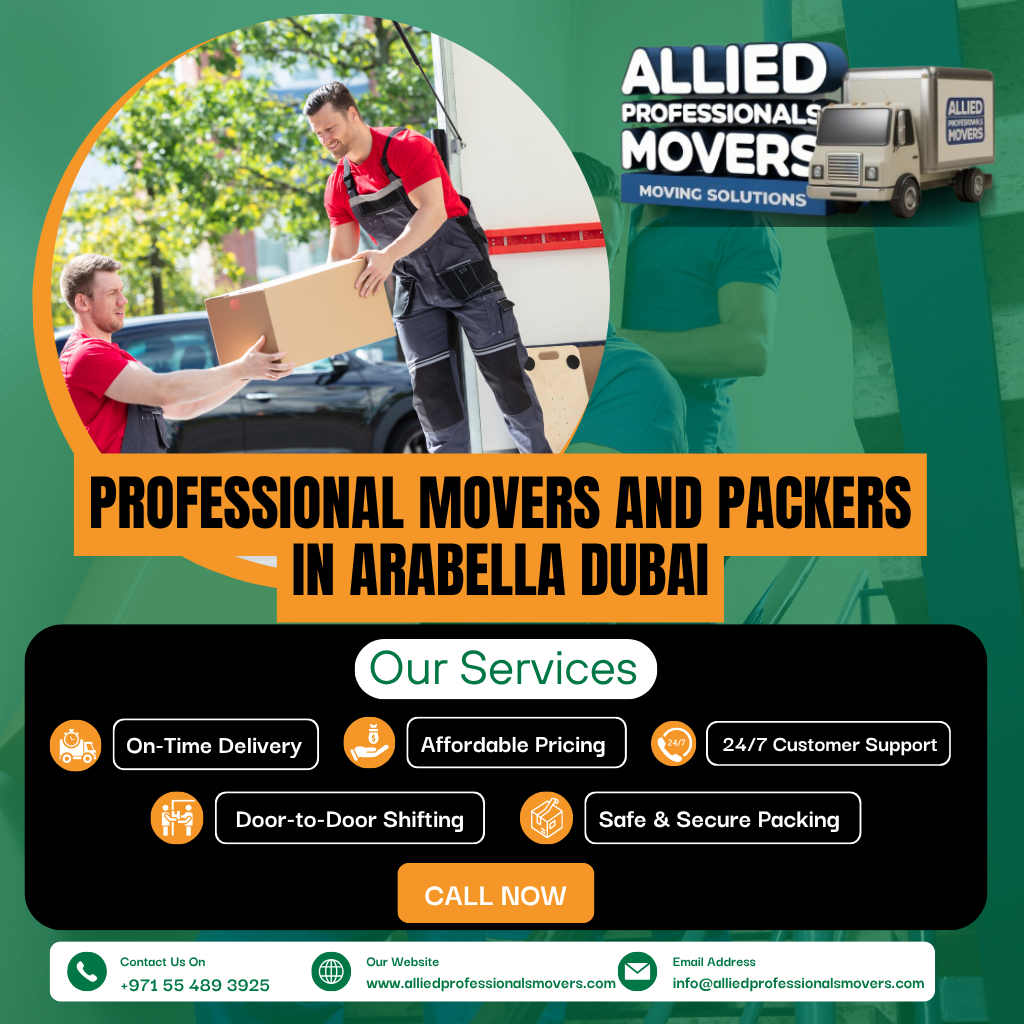Professional Movers and Packers in Arabella Dubai