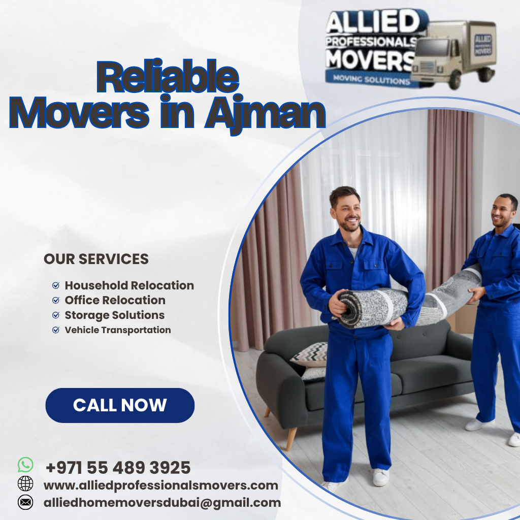 Reliable Movers in Ajman |0554893925