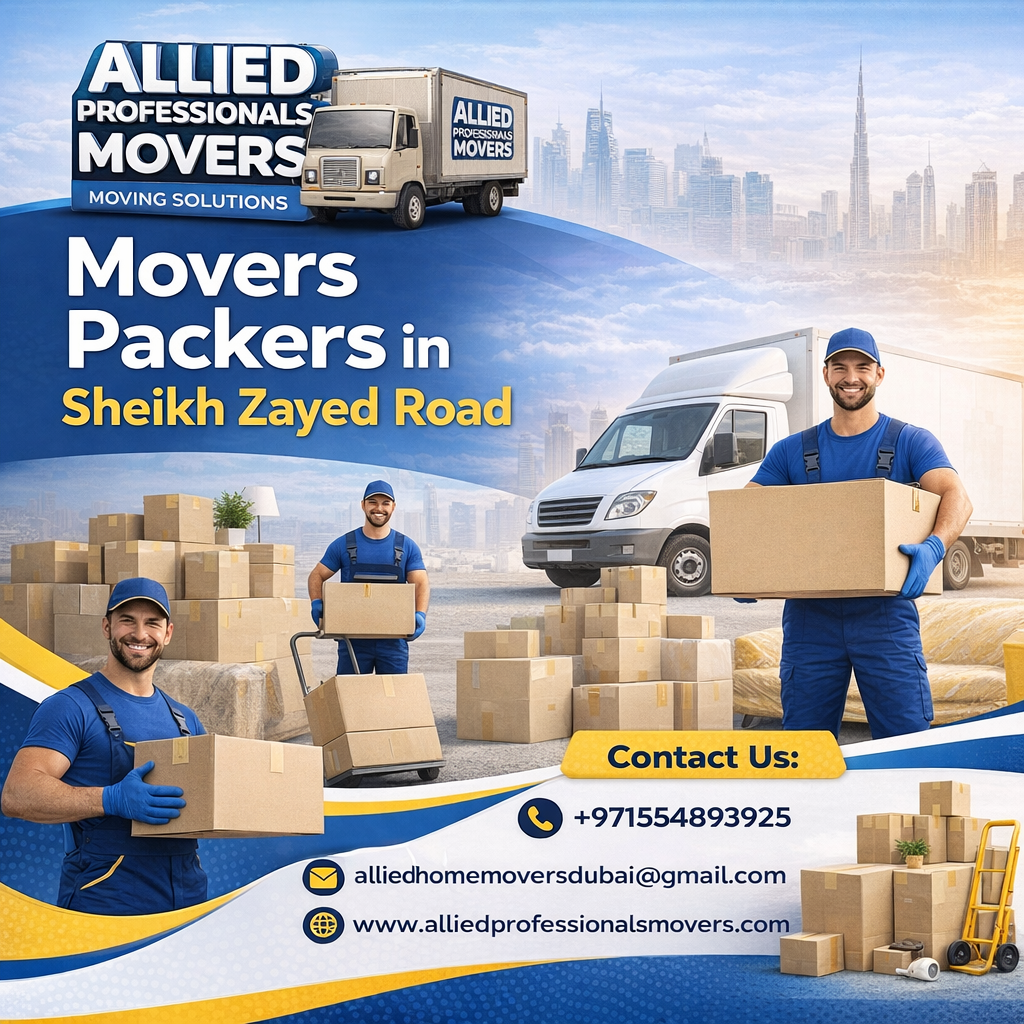 Movers Packers in Sheikh Zayed Road
