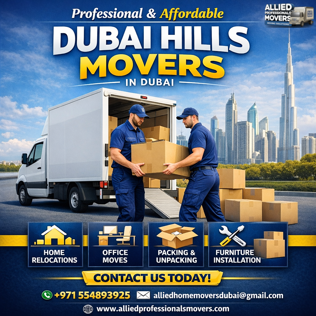 Affordable Dubai Hills Movers in Dubai