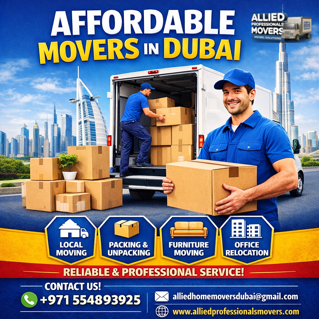 Affordable Movers in Dubai