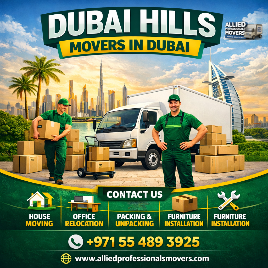 Dubai Hills Movers in Dubai